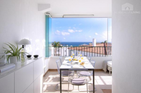Scandinavian style apartment with amazing sea views and south west facing sunny terrace in Miraflores walking distance to the beach!
